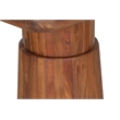 Porter Designs Ekta Solid Acacia Wood End Table - Brown