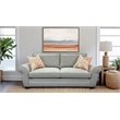 Porter Designs Oasis Transitional Upholstered Sofa - Gray