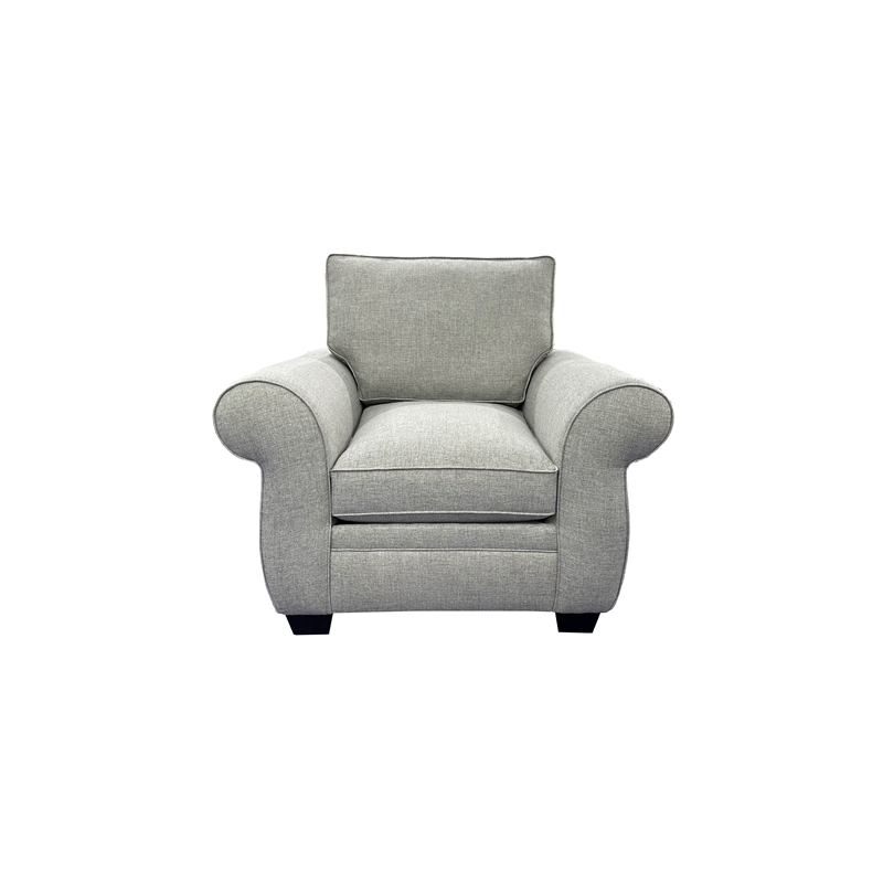 Porter Designs Oasis Transitional Upholstered Chair - Gray