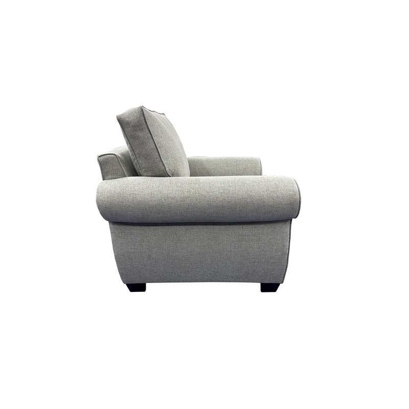 Porter Designs Oasis Transitional Upholstered Chair - Gray
