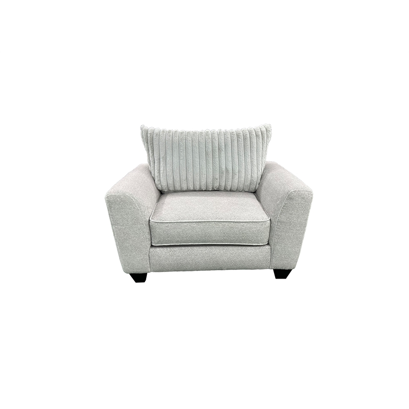 Porter Designs Broadway Microfiber Chair - Gray
