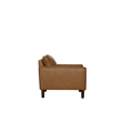 Porter Designs Soria Top-Grain Leather Chair - Brown