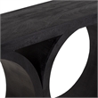 Porter Designs Brockton Solid Mango Wood Console Table - Black