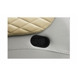 Kamiri 5 - Piece Faux Leather Reclining Two-Tone Sectional in Beige