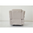 Kingway Adrien Fabric Power Recliner With USB in Gray