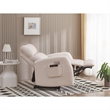 Kingway Arindel Fabric Power Recliner With USB in Beige