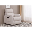 Kingway Arindel Fabric Power Recliner With USB in Beige