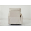 Kingway Arindel Fabric Power Recliner With USB in Beige
