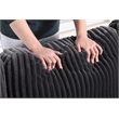 Oversized 111 Inch Wide Corduroy 3pc Sectional