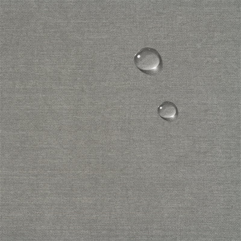 Sunset Trading Puff 4-Piece L-Shaped Fabric Slipcover Sectional in Gray