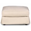 Sunset Trading Horizon 4-Piece Fabric Slipcovered Living Room Set in Beige