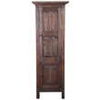 Sunset Trading Cottage Tall 2-Door Wood Storage Cabinet in Raftwood Brown Wood