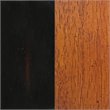Sunset Trading Transitional Kitchen Island in Antique Black/Cherry/Gray Wood