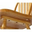 Selections Arrowback Windsor Dining Side Chair in Light Oak Solid Wood Set of 2