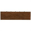 Sunset Trading Simply Brook Transitional Wood Sideboard Server in Amish Brown