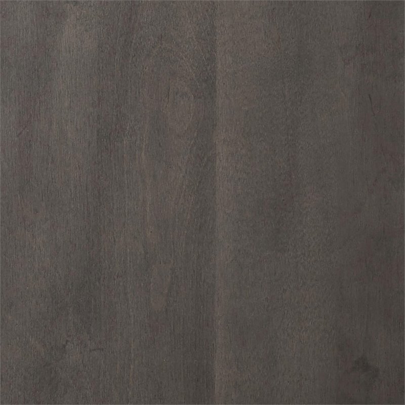 Sunset Trading Shades of Gray Drop Leaf Traditional Wood Kitchen Island in Gray