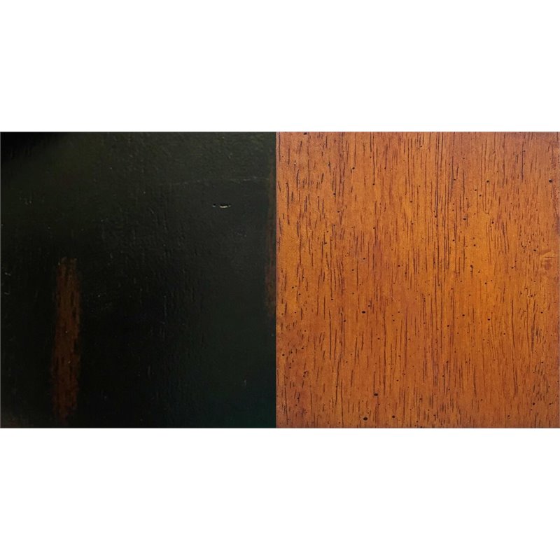 Sunset Trading Black Cherry Selections 3-Piece Wood Kitchen Island Set in Black