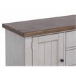 Sunset Trading Country Grove Contemporary Wood Buffet in Distressed Gray/Brown