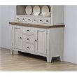 Sunset Trading Country Grove Contemporary Wood Buffet in Distressed Gray/Brown