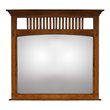 Sunset Trading Tremont Bedroom Wood Mirror in Distressed Chestnut