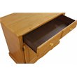 Sunset Trading Oak Selections Oak Selections Wood Keepsake Buffet in Light Oak