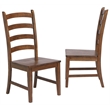 Simply Brook 6PC Extension Dining Set Performance Fabric Chairs Bench Brown Wood