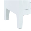 Sunset Trading Cottage Shutter Door Credenza White/Gray Solid Wood No Assembly