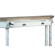 Sunset Trading Cottage Display Table White/Brown Solid Wood Fully Assembled