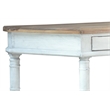 Sunset Trading Cottage Display Table White/Brown Solid Wood Fully Assembled