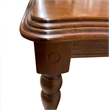 Andrews 7PC Rectangle Extending Dining Set w Windsor Chairs Chestnut Brown Wood