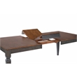 Dakota 6PC 60-78-in Rectangle Expand Dining Table Set w Buffet Gray Brown Wood