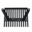 LeisureMod Mid-Century Inwood Platform Bench in Black - 4 Feet