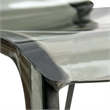 LeisureMod Murray Mid-Century Modern Dining Side Chair in Black