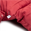 LeisureMod 2 person Double Egg Swing Chair Cushion in Red