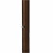 LeisureMod Mendoza Dark Brown Wicker Patio Double Swing Chair in Charcoal
