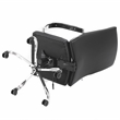 LeisureMod Sonora Modern High-Back Leather Conference Office Chair in Black