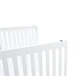 LeisureMod Cisco Modern Powder-Coated Stainless Steel Finish Side Table White