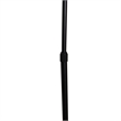 Leisuremod Arco Floor Lamp with Black Marble Base and Metal Lamp Shade Black