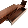 LeisureMod Surrey Mid-Century Wood TV Stand for TVs up to 60