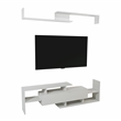 LeisureMod Surrey Mid-Century Wood TV Stand for TVs up to 62