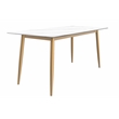 LeisureMod Zayle Dining Table with a Stone 71