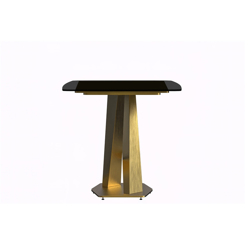 LeisureMod Voren Dining Table with 55