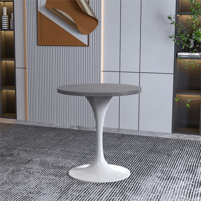 LeisureMod Verve Dining Table with a 27