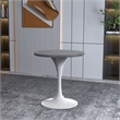 LeisureMod Verve Dining Table with a 27