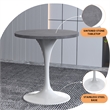 LeisureMod Verve Dining Table with a 27