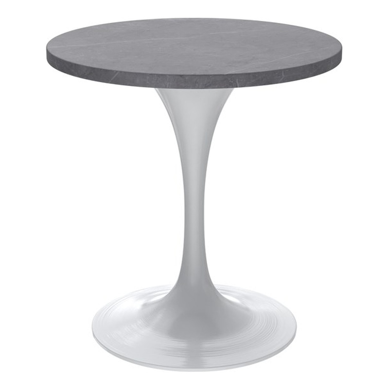 LeisureMod Verve Dining Table with a 27