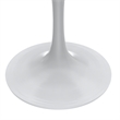 LeisureMod Verve Dining Table with a 27