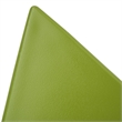 LeisureMod Randolph Modern Triangle End Table in Green Set of 2