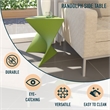 LeisureMod Randolph Modern Triangle End Table in Green Set of 4