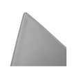 LeisureMod Randolph Modern Triangle End Table in Grey Set of 4
